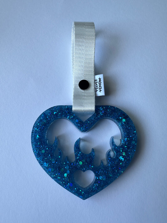 Fire Heart Tsurikawa Glitter Blue
